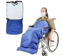 Wheelchair Cosy Cover, Waterproof Fleece Lined Thermal Blanket for Cold Weather, Universal Easy Fit for Adults and Elderly