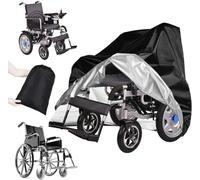 Wheelchair Cover for Mountain Trike Original Mountain Trike 2011-2016 2017 2018, 210D Oxford Waterproof UV Protector Cover All-Weather with Adjustable Drawstring and Storage Bag