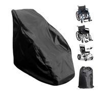 Wheelchair Covers | 210D Oxford Mobility Scooter Cover | Anti-UV Dustproof Rain Protector for Adults Elderly Transport Storage Travel