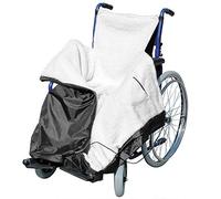 WHEELCHAIR COZY WRAP WATERPROOF FLEECE BLANKET THROW TRAVEL LINED COSY LEG COVER