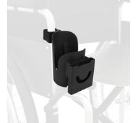 Wheelchair Cup Holder for Drive Medical Nitro, 2-in-1 Strap On Cup Holder for Walker Drink Holder Phone Holder Accessories for Drive Medical Nitro Walker, Wheelchair, Pram, Rollators, Strollers(Black)