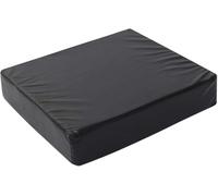 Wheelchair Cushion 18"x16"x4" Memory Foam Seat Pad for Coccyx, Orthopedic Lumbar Support Sciatica & Tailbone Pain Relief Reduce Back Ache Improve Posture Waterproof Cover (18" x 16" x 4")