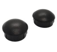 Wheelchair Dust Cap,Dust Cap for Front Fork Housing on Wheelchair,Wheelchair Rollator Transport Chair Universal Parts Dust Cap,((1Pair,Black)