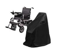 Wheelchair Dust Cover, Waterproof Wheelchair Rain Cover, Mobility Scooter Cover, Outdoor Electric Wheel Chair Protective Cover with Elastic Band, Wheelchair Storage Protective Cover