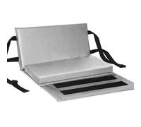 Wheelchair Foot Rest Extender,Cotton Handicapped Wheelchair Pedal Foot-Rest Elevating Pad,Easy to Maintain and Clean,Durable&Wear-Resistant for Postoperative Recovery(Gray,22 * 24inch)