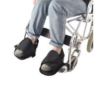 Wheelchair Foot Straps Adjustable Shoe Holder, Non-Slip Leg Support Restraints for Seniors Disabled Patients, Prevents Feet from Sliding Off Footrest