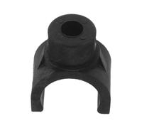 Wheelchair Footrest Stabiliser, U-Shaped Clamp Pivot Connector ABS | Quick Release Latch, Anti-Wobble Support, Compatible with 25mm or 1 Inch Tubes for Repair