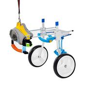 Wheelchair for Dogs - Adjustable Pet Mobility Aid for Disabled Dogs - Supportive Walking Device for Canines with Hip Issues - Rehabilitation Exercise Cart