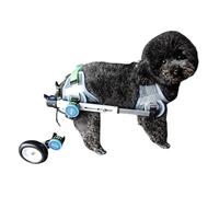 Wheelchair for Dogs and Cats | Full Body Support with Breathable Abdominal Support | Quick Installation And Adjustment(XXs)
