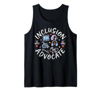 Wheelchair Handicap Disability Rights Amputee Humor Tank Top