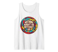 Wheelchair Handicap Disability Rights Amputee Humor Tank Top