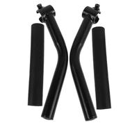 Wheelchair Handle Extender Black Steel Replacement Part