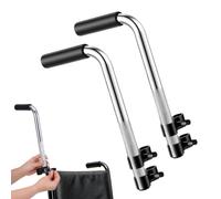 Wheelchair Handle Extenders 2 Piece Adjustable Stroller Attachment