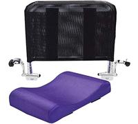 Wheelchair Headrest Backrest Adjustable Wheelchair Headrest Cushion Pillow with Back 16 Inch -20 Inch Wheelchair Headrest Neck Support Cushion Backrest Pad Pillow - Violet
