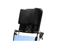 Wheelchair Headrest Neck Support Comfortable Seat Back Cushion Pillow Adjustable Padding for Adults Portable Universal Wheelchair Accessories,16"-20",Black
