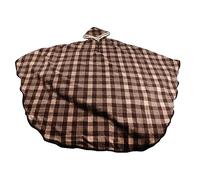 Wheelchair Hooded Shawl, Thickened Double - Layer Warm Blanket Cape for Elderly and Patients, Soft Lightweight Cover with Hood for Home and Travel Use in Winter