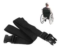 Wheelchair Lap Strap, 63in/160cm Wheelchair Adjustable Buckle Strap Armchair Belt Restraint Waist Seat Restraint Leg Chest Safety Nylon Suitable Seat Belt for Mobility Scooter Elderly