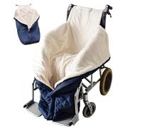 Wheelchair Leg Cover, Wheelchair Blanket Adult Waterproof Winter Wheelchair Cosy with Fleece Lined and Zipper Universal Fit Warm Wheelchair Cover for Keeping Warm