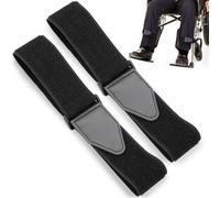 Wheelchair Leg Strap Wheelchair Footrest Straps Wheelchair Restraints for Elderly Patient Dementia Paralysis Parkinson's Legs Spasm to Prevent Sliding