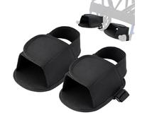 Wheelchair Leg Strap, Wheelchair Security Shoes | Wheelchair Pedal - 2 Pack Anti-fall Adjustable Support Foot Rest for Disabled Patient Restore Adults Mobility