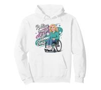 Wheelchair Life Women Empowerment Disability Advocate Pullover Hoodie