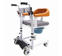 Wheelchair Lifts Patient Transfer Lift for Home Use, Transfer Wheelchair Patient Transfer Lift Aid with 180° Split Seat, Patient Transfer Lifter for Aldult Elderly Seniors