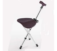 Wheelchair, Lightweight Folding Adjustable Walker Driving Medical, Aluminum Cane Stool Leisure Climbing seat Cane Old Cane Walker Adjustable