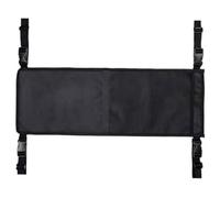 Wheelchair Oxygen Cylinder Pouch Black 840d Oxford Cloth Holder | Reflective Strip, Mesh Front Pocket, Easy Install, Fits Most Wheelchairs for Walker and Night Use