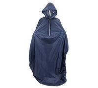 Wheelchair Poncho Hooded Wheelchair Rain Cover Adult Wheelchair Poncho with Elastic Cuffs, wheelchair po Back Slot, Zipper Closure, Suitable, ladies wheelchair capes with Elastic Cuffs, Back Slot, Zip