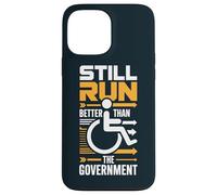 Wheelchair Prosthetic User Amputee Funny Rolling Chair Case for iPhone 13 Pro Max