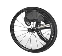 Wheelchair Push Rim Covers，1 Pair 22/24 Inch Non-Slip Wear-Resistant Wheelchair Handrim Covers, Silicone Rear Wheel Cover(Black,24in)