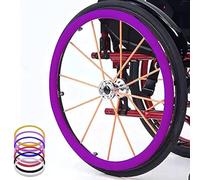 Wheelchair Push Rim Covers - 1 Pair Silicone Non-Slip Wear-Resistant Hand Push Cover, Wheelchair Rim Grips
