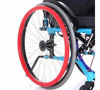 Wheelchair Push Rim Covers - 24 Inch Handrim Covers for Improved Grip and Traction, Wheelchair Rear Wheel Cover for Enhanced Performance