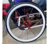 Wheelchair Push Rim Covers - 24 Inch Handrim Covers for Improved Grip and Traction, Wheelchair Rear Wheel Cover for Enhanced Performance
