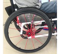 Wheelchair Push Rim Covers, Wheelchair Push Rim Covers 22-24 inches Multicolor(Black,22inch)