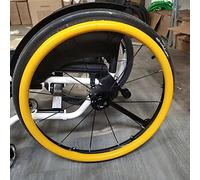 Wheelchair Push Rim Covers, Wheelchair Push Rim Covers 22-24 inches Multicolor(Yellow,24inch)