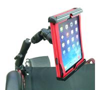 Wheelchair Rail / Tube Mount with Extension & Tablet Holder for iPad Mini 4