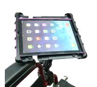 Wheelchair Rail & Tube Tablet Mount with Swivel Arm for Apple iPad PRO 9.7