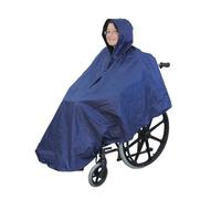 Wheelchair Raincoat Waterproof Rain Poncho for Wheelchair Mobility Scooter Large Wind Proof Cape Wheelchair Raincoat