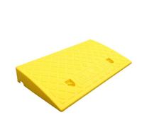 Wheelchair Ramp, Anti-Slip Threshold Ramp for Home Step Transition, Rubber Curb Ramp for Wheelchair Mobility, 50×27×11cm