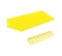 Wheelchair Ramp - Lightweight Plastic Threshold Ramp, 0.4-6