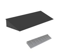 Wheelchair Ramp - Lightweight Plastic Threshold Ramp, 0.4-6