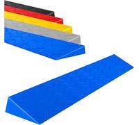 Wheelchair Ramp - Portable Threshold Ramp - Indoor Sweeping Robot Curb Ramp(Blue,100x21.5x10cm)