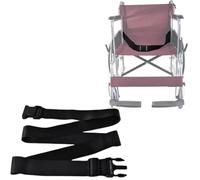 Wheelchair Seat Belt for Elderly & Disabled - Electric Scooters Replacement Band Accessory, Easy Install, Adjustable up to 63"L (63 inch)