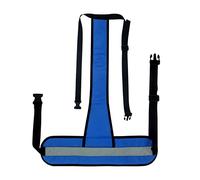 Wheelchair Seat Belt Waist Elastic Restraint Harness for Patients Disabled Blue