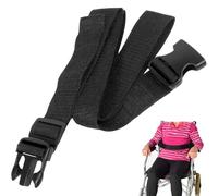 Wheelchair Seat Belt, Wheelchair Lap Strap Long Adjustable Buckle Strap Safety Waist Leg Belt Geriatric Armchair Belt Restraint for Elderly Patients Wheelchair Mobility Scooter