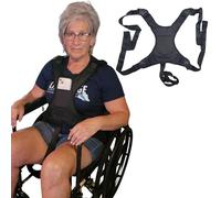 Wheelchair Seatbelt Restraint Safety Wheelchair Harness Adult Safety Torso Support Vest Restraint Chest and Body Harness for Patients, Adults, Disabled and Elderly Vest Soft Chest Prevent Sliding