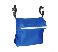 Wheelchair Side Bag for Rollator and Walker, Mobility Aid Pouch with Adjustable Straps, Oxford Cloth Tote for Scooter Armrest, Senior Travel Storage