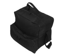 Wheelchair Storage Bag Black Oxford Cloth for Folding Wheelchair | Large Capacity, Lightweight Construction, Quick Access, Portable Attachment, Waterproof Use for Stroller Walker