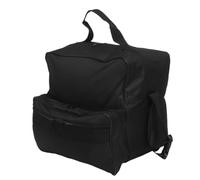 Wheelchair Storage Bag Oxford Waterproof for Folding Wheelchair | Large Capacity, Quick Access Organiser, Lightweight Portable Attachment for Travel, Parks, Black Finish